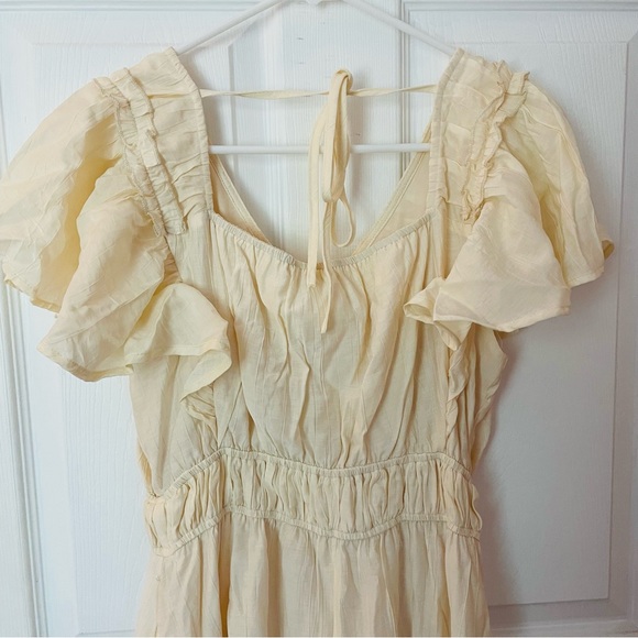 Shop Henly Ivory/cream Maxi Dress - Picture 5 of 7